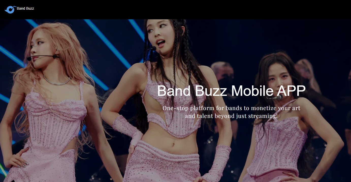 BandBuzz mobile app